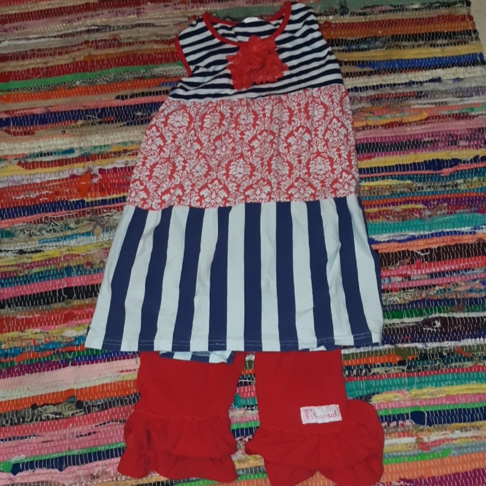 Ruffle outfit sz. 12 months
